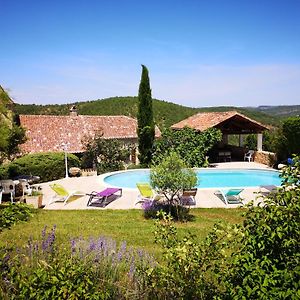 Gite Piscine Cahors Vila Aujols Exterior photo