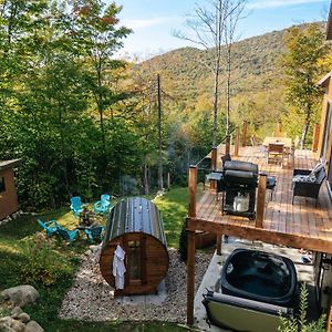 Le Montagnia Escape To Tremblant With Hot Tub Vila Val-des-Lacs Exterior photo