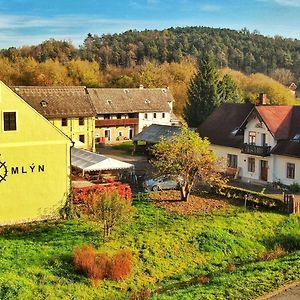 Pivovar Mlyn Hotel Štětí Exterior photo