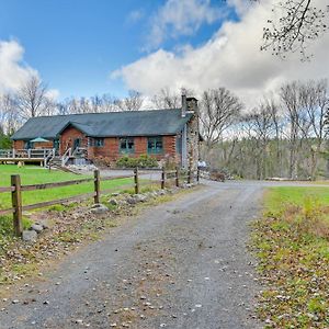 Long Lake Cabin With Spacious Decks - 3 Mi To Beach! Vila Exterior photo