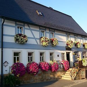 Gasthof Zur Hoffnung Hotel Hinterhermsdorf Exterior photo