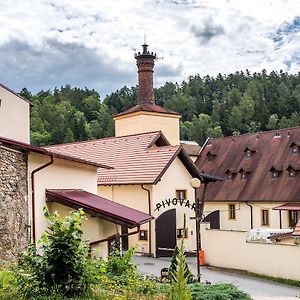 Pivovar Hubertus Kácov Hotel Exterior photo