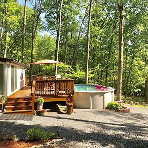 Pocono Cabin With Private Pool At Shawnee Mtn Vila East Stroudsburg Exterior photo