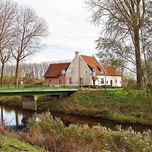 Luxurious Mansion In Sint-Laureins Near Forest Exterior photo