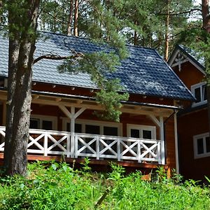 Domki Kaszuby - Jezioro Las I Zoo W Szarlocie Hotel Kościerzyna Exterior photo