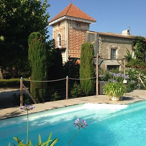 Le Pigeonnier Gite Prive Climatise Avec Piscine Couverte Et Chauffee Plus Spa Alzonne Exterior photo