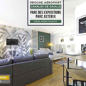 ****Jungle Chic/Aeroport Cdg Paris/Parc Asterix/Parc Des Expositions/Paris**** Apartamento Gonesse Exterior photo