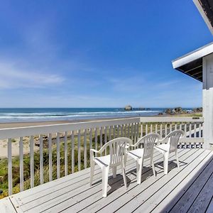 Spindrift Oceanfront Home Bandon Exterior photo