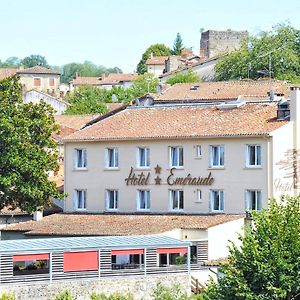 Logis Hôtel Emeraude Confolens Exterior photo