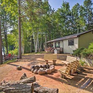 Lakefront Cabin With Private Dock And Beach! Vila Manistique Exterior photo