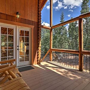 Cozy Utah Cabin With Deck And Fire Pit! Vila Duck Creek Village Exterior photo