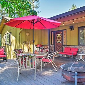 Pet-Friendly Twain Harte Hideaway With Serene Deck Vila Exterior photo