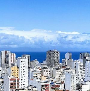 LOFT com VISTA para o Mar de Ipanema, a pé praia, ao lado do metrô - com wi fi e ar Apartamento Rio de Janeiro Exterior photo
