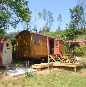 Rosa The Cosy Cabin - Gypsy Wagon - Shepherds Hut, River Views Off-Grid Eco Living Vila Pedrogao Grande Exterior photo