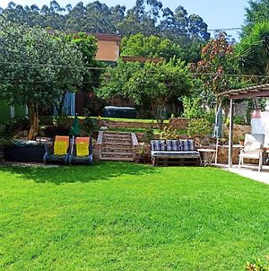 4 Bedrooms House With Jacuzzi Enclosed Garden And Wifi At O Rosal 2 Km Away From The Beach Baiona Exterior photo