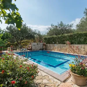 Villa Toula With Pool Nr Armeni Crete Makhairoí Exterior photo