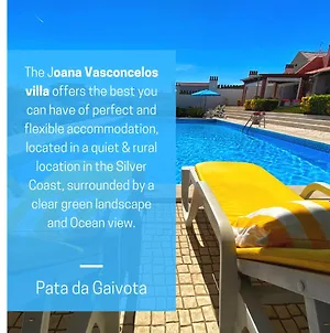 Villa House Joana Vasconcelos, Ocean View & Pool - Pata Da Gaivota Lourinhã Exterior photo