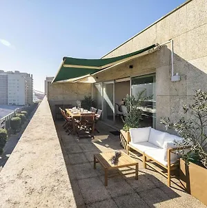 Ocean Front 4-Bed Luxury W/ Terrace & Parking Apartamento Matosinhos  Exterior photo