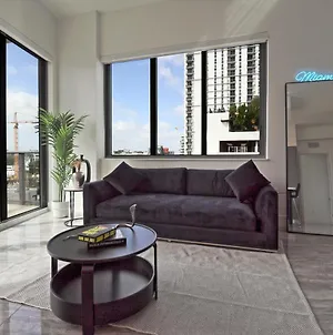 Private Luxury Penthouse In Design District, Miami Apartamento Exterior photo