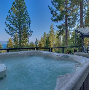 Lake Haven - Gorgeous Views At This Luxury 4 Bedroom W Hot Tub! Carnelian Bay Exterior photo