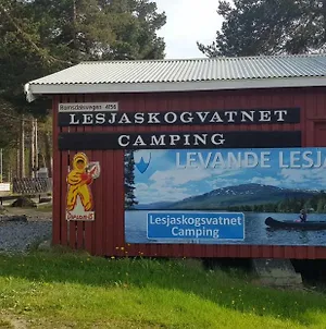 Lesjaskogsvatnet Camping Hotel Exterior photo